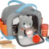 Small Foot Katze mit Tasche und Pflege-Set 12601