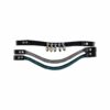 Stirnbänder für Trense 3er Set blau/silber, HKM 14070